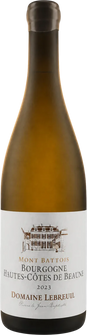 Bourgogne Blanc - Hautes Cotes de Beaune - Mont Battois - Domaine Olivier Lebreuil